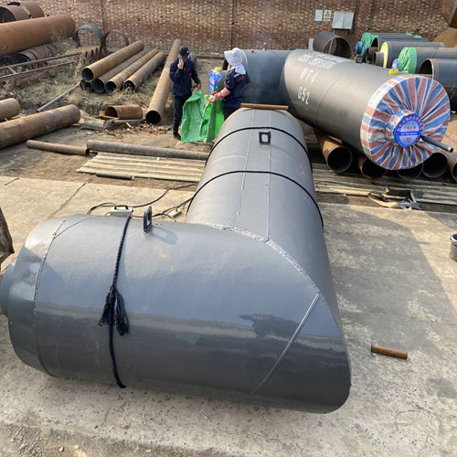 鋼套鋼出地麵彎頭